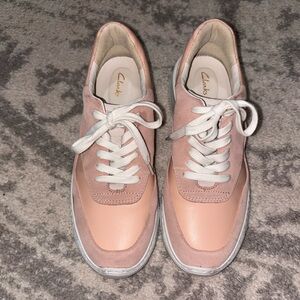 Clark’s Sprint Lite Pink Sneakers, US 8M